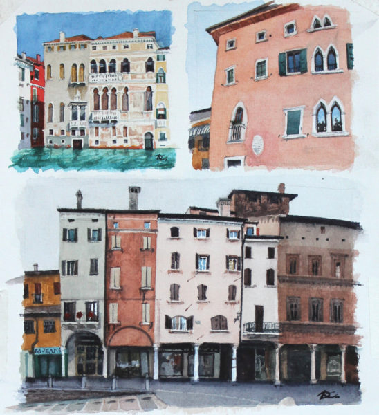 Small Italy. Fragment Daria Kirichenko. Graphics & art